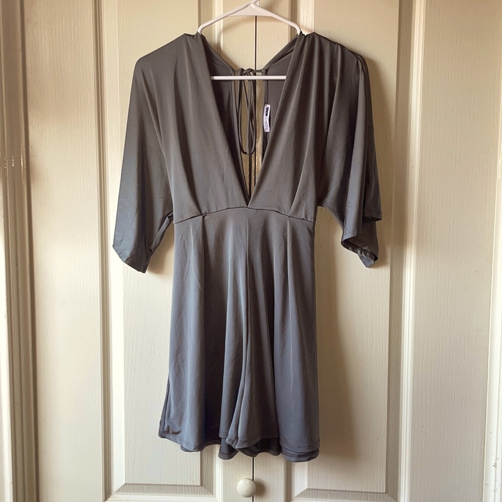 Women’s tie back romper